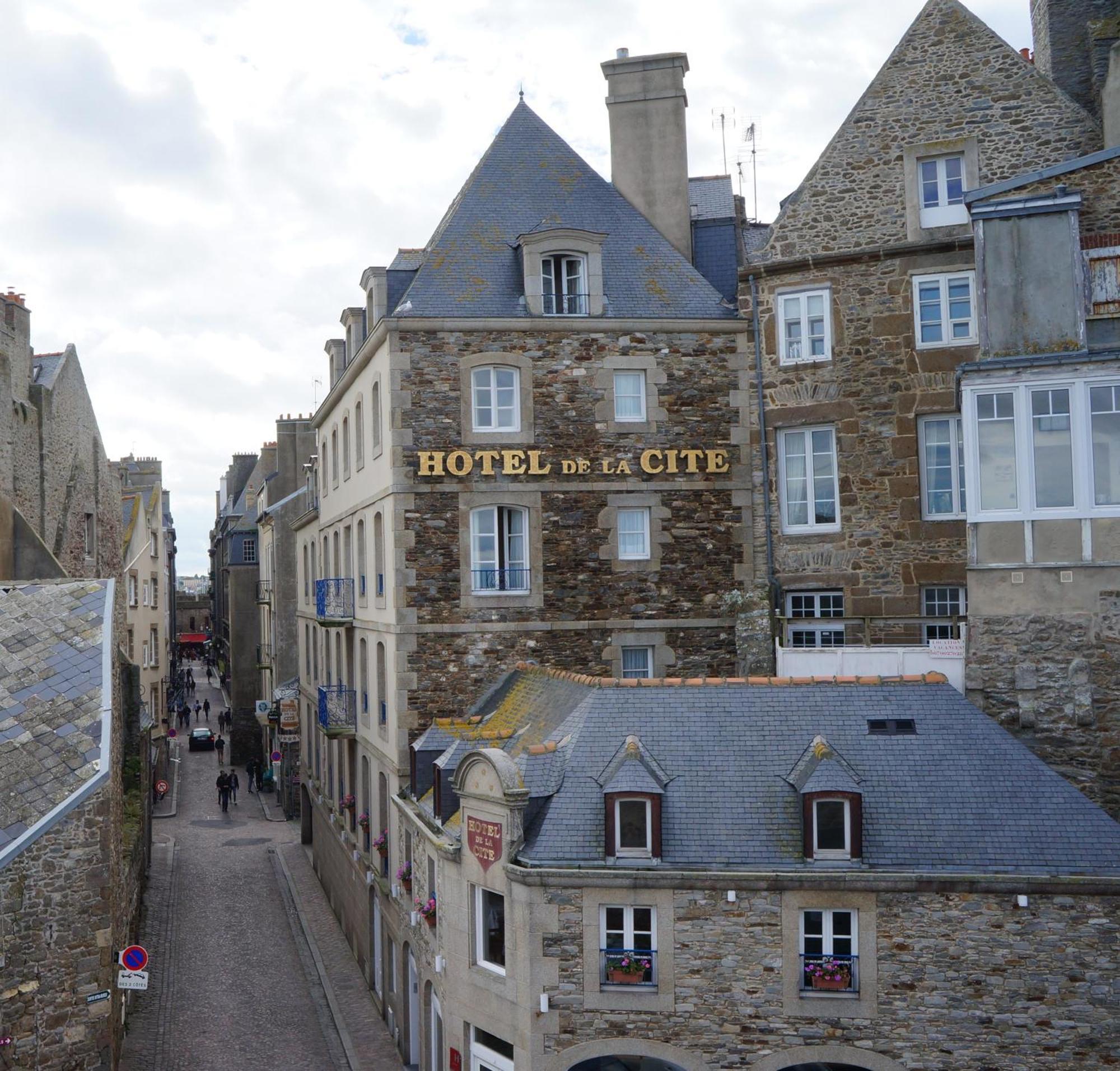 Hotel De La Cite Saint-Malo Exterior foto